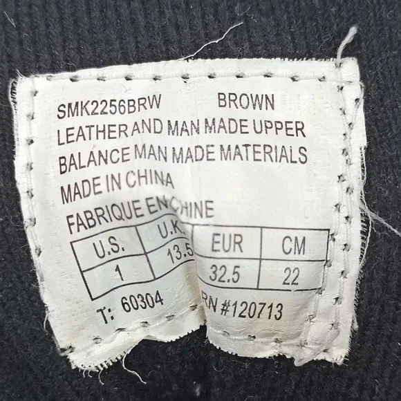 SMITH'S  Leather  Boots Boys Size 1 Thinsolate - Picture 5 of 6